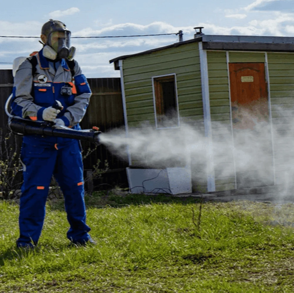 Обработка участка от клещей